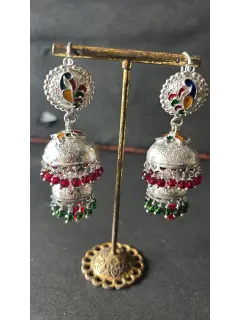 Antique Design Double Jhumki