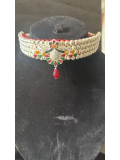 Galsari with Single Peacock