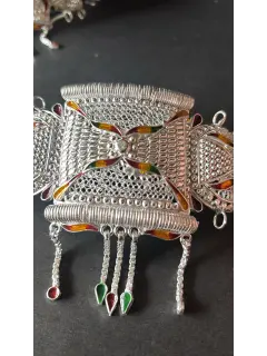 Rajputi Bajuband with Colourful Meena