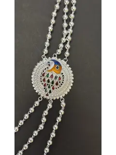 Matar Mala with Peacock Brooch 2