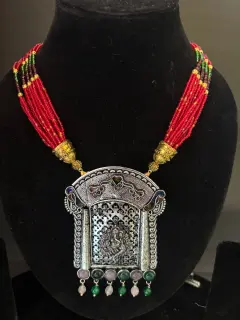 925 Silver Pendant with Lord Ganesha