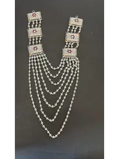 Heavy Matarmala Har Set with Six Pieces