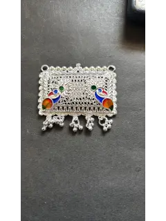 925 Silver Pandant with Colours 