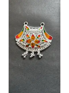 925 Mangalsutra with Flower Design