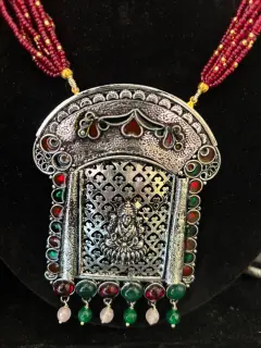 925 Pendant with Lord Lakshmi ji